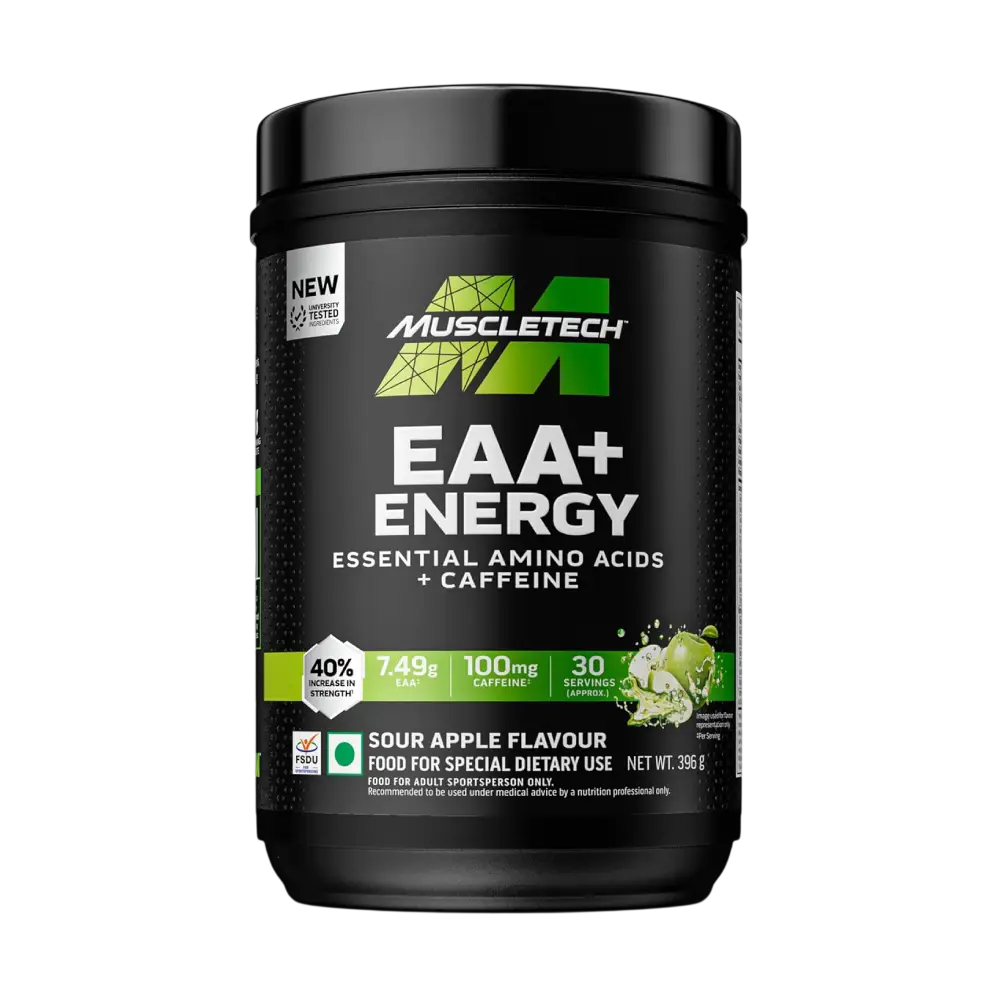MuscleTech EAA+Energy – Sour Apple – 30 Servings